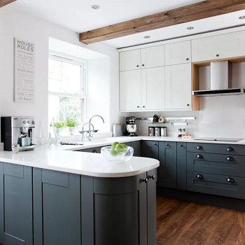 Designate a space for your random bits Major Rules To Keep Your Kitchen Worktop Clear From Cluttered And Chaotic