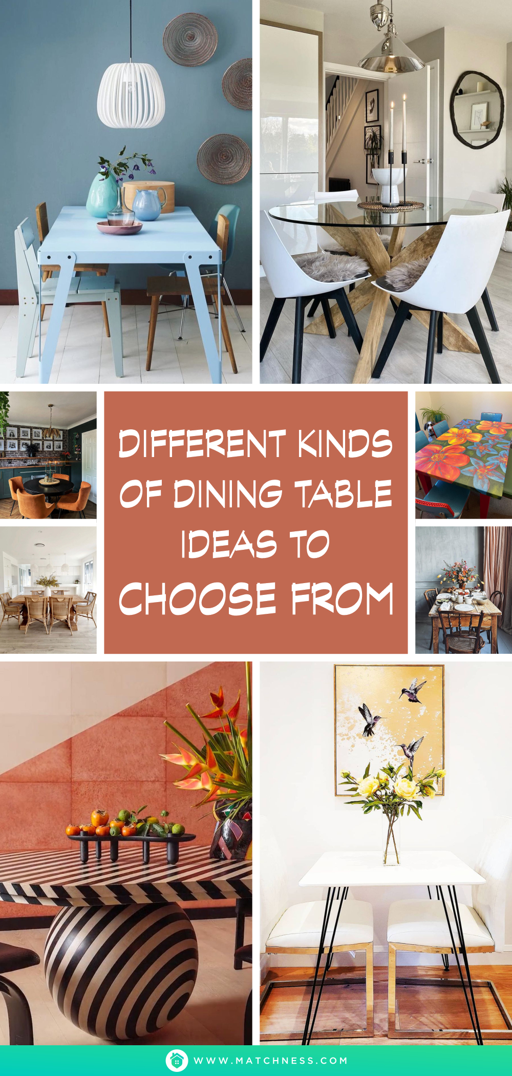Different kinds of dining table ideas to choose from1