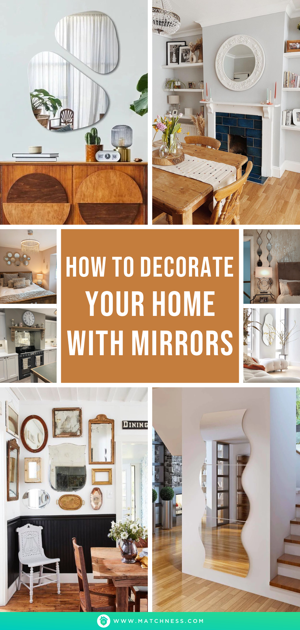 How to decorate your home with mirrors1