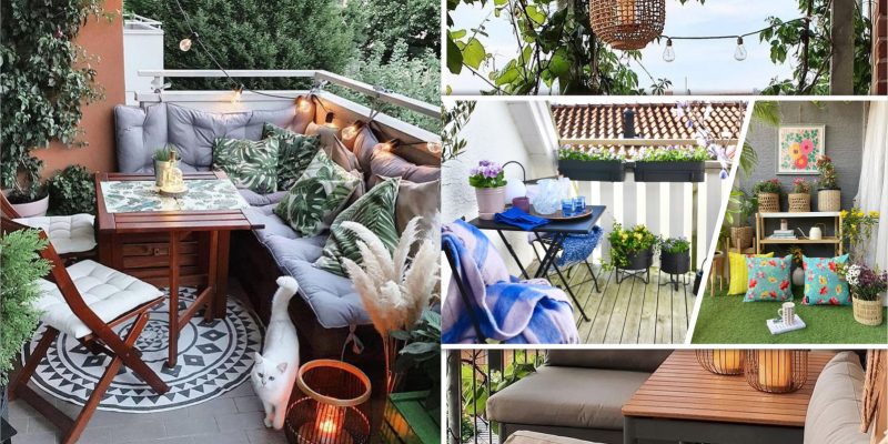 How to perfectly arrange your balcony to enjoy spring2
