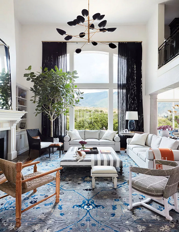 Let the view speaks Decorating Above A Sofa For Focal Point Transformation