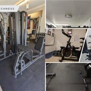 Most possible home gym arrangement for a small home space2