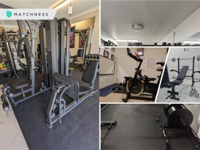 Most possible home gym arrangement for a small home space2