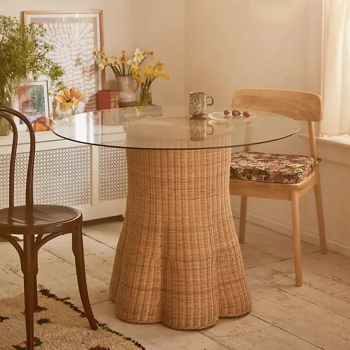 Opal dining table in boho style Dining Tables That Can Double As Work Desks In Small Spaces