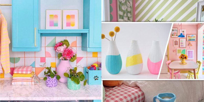 Pastel styles to decorate your home this spring2