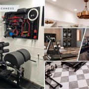 Small-space home gym ideas for a compact workout room2