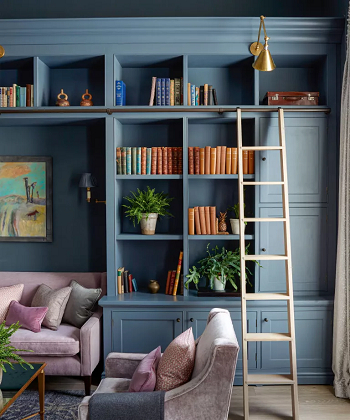 Sofa with built-in Decorating Above A Sofa For Focal Point Transformation