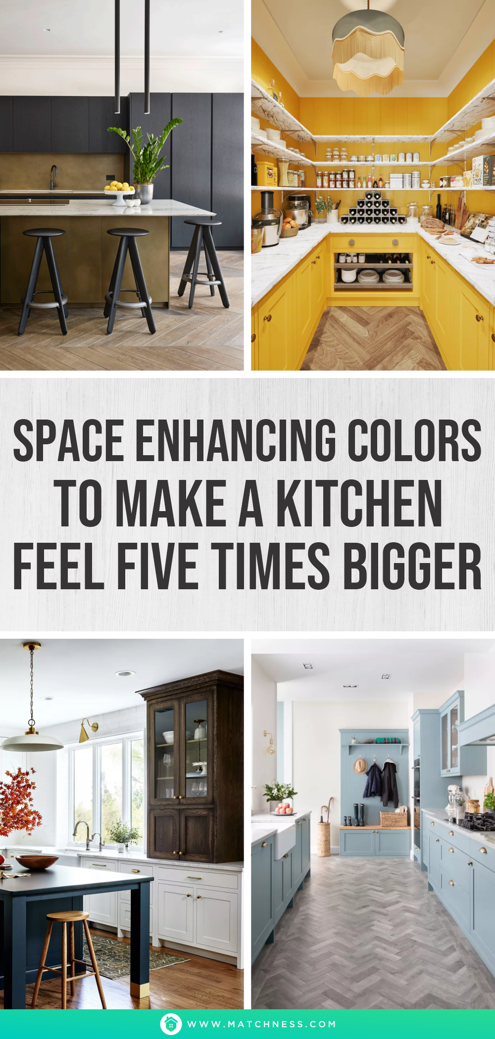Space enhancing colors to make a kitchen feel five times bigger1