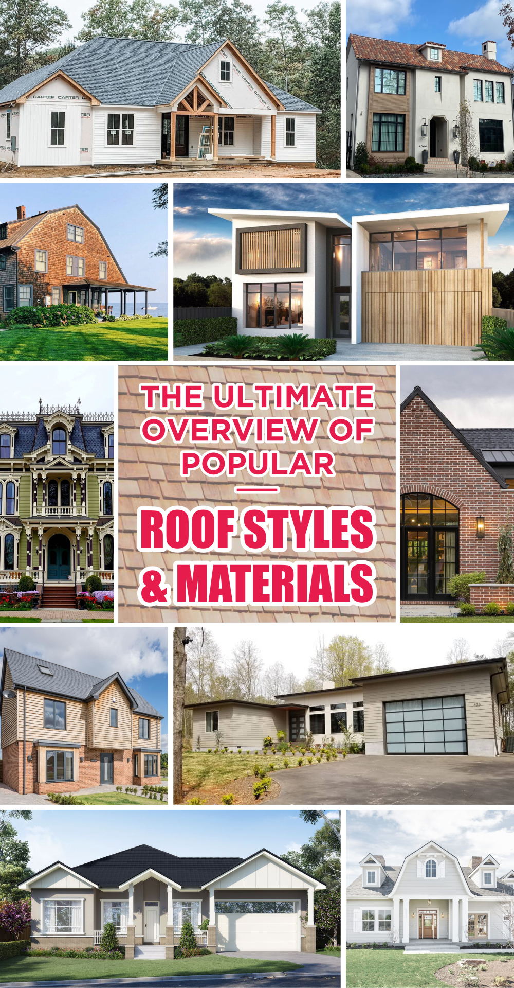 The ultimate overview of popular roof styles and materials 1