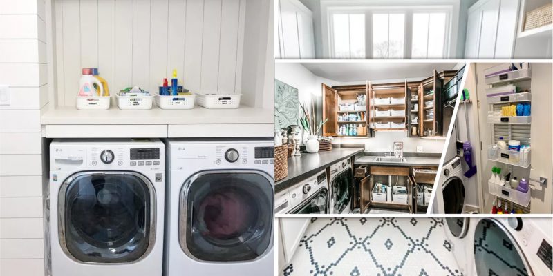 Creative detergent storage ideas to make a laundry room look good2