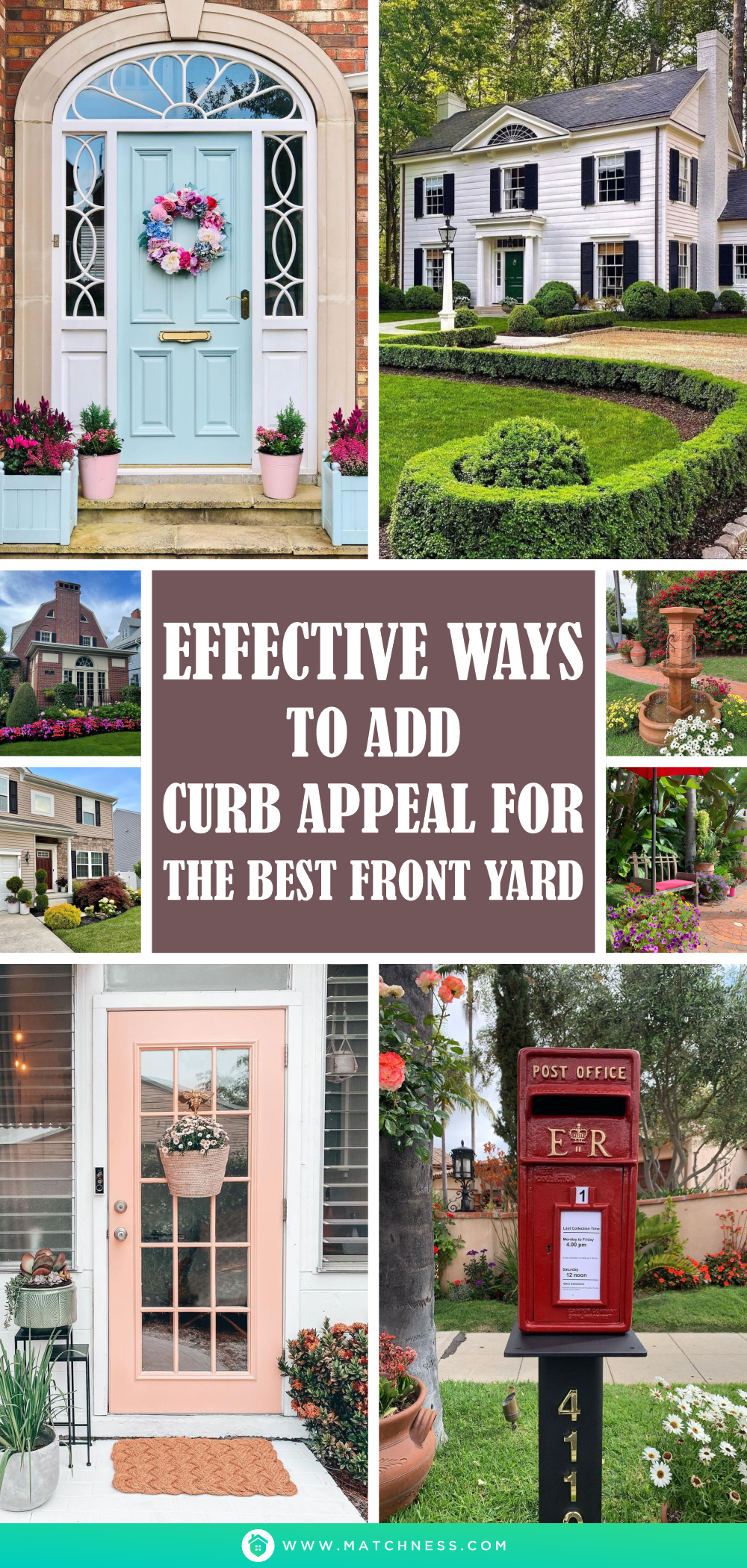 Effective ways to add curb appeal for the best front yard1