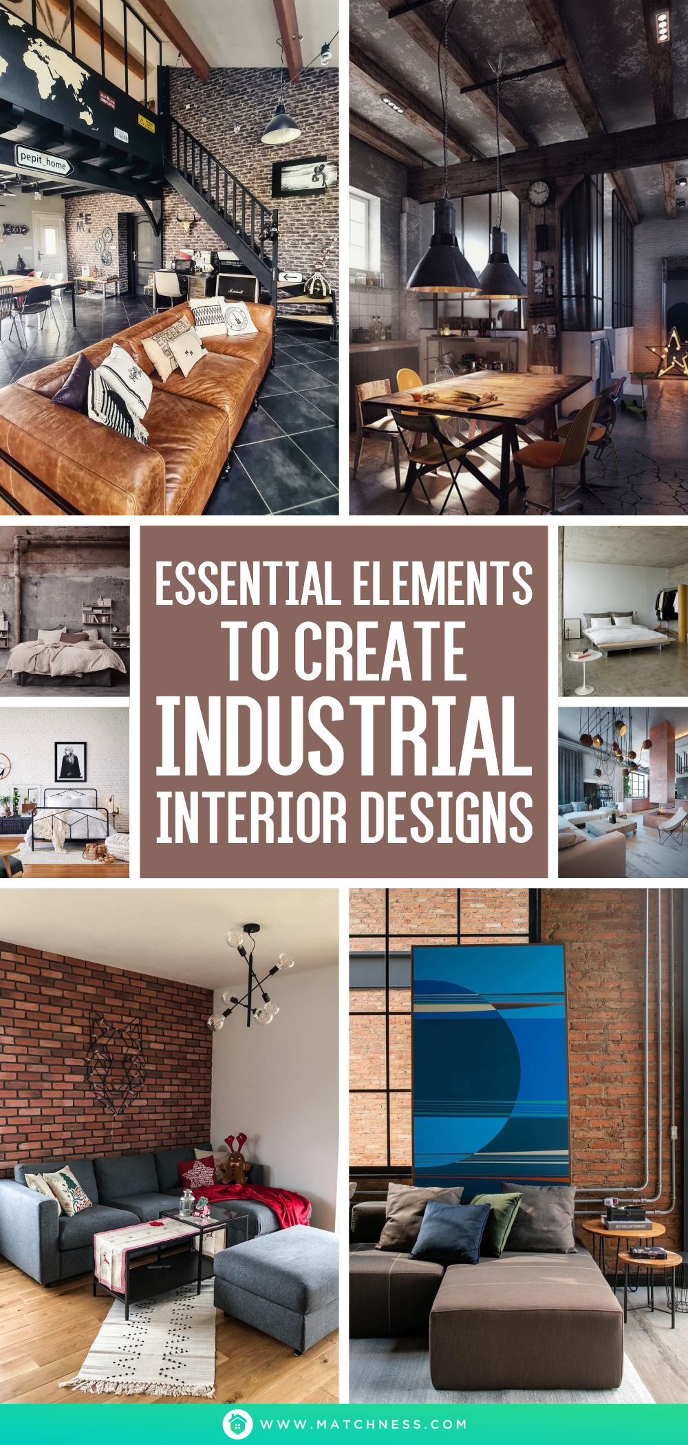 Essential elements to create industrial interior designs1