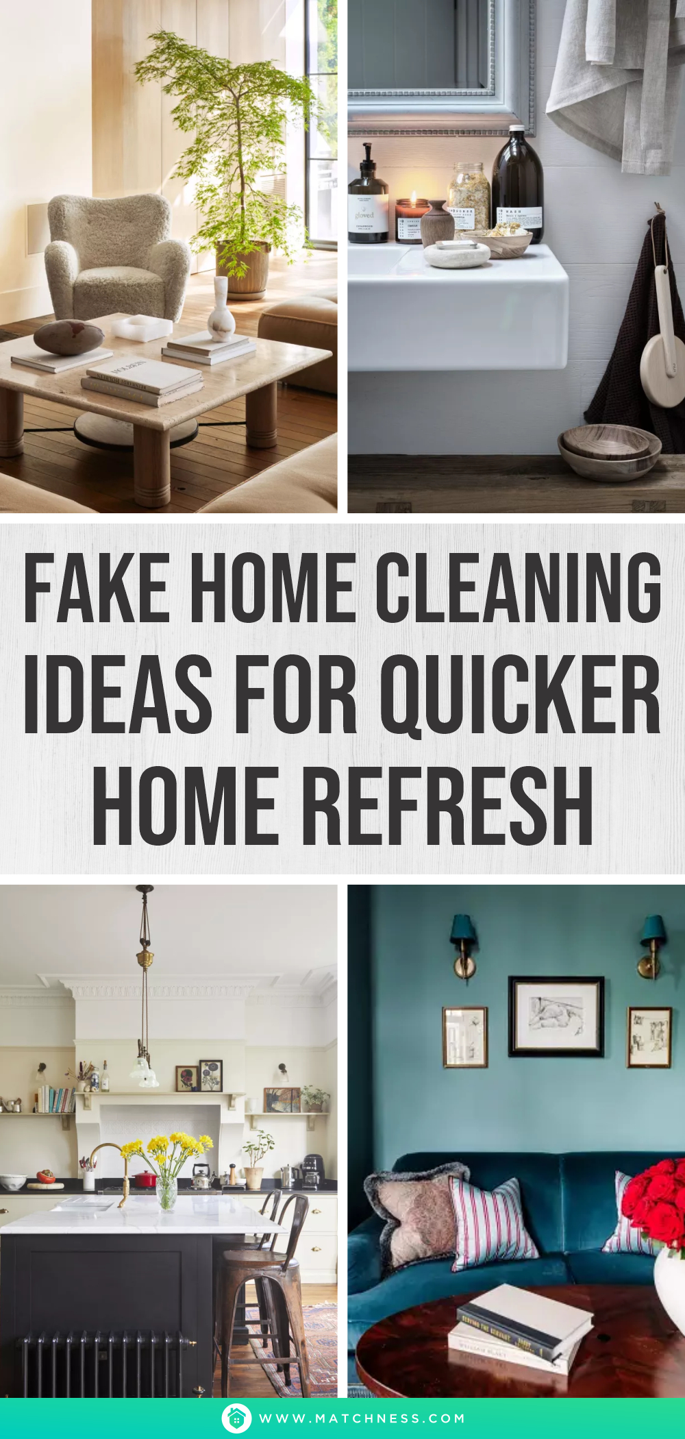 Fake home cleaning ideas for quicker home refresh1