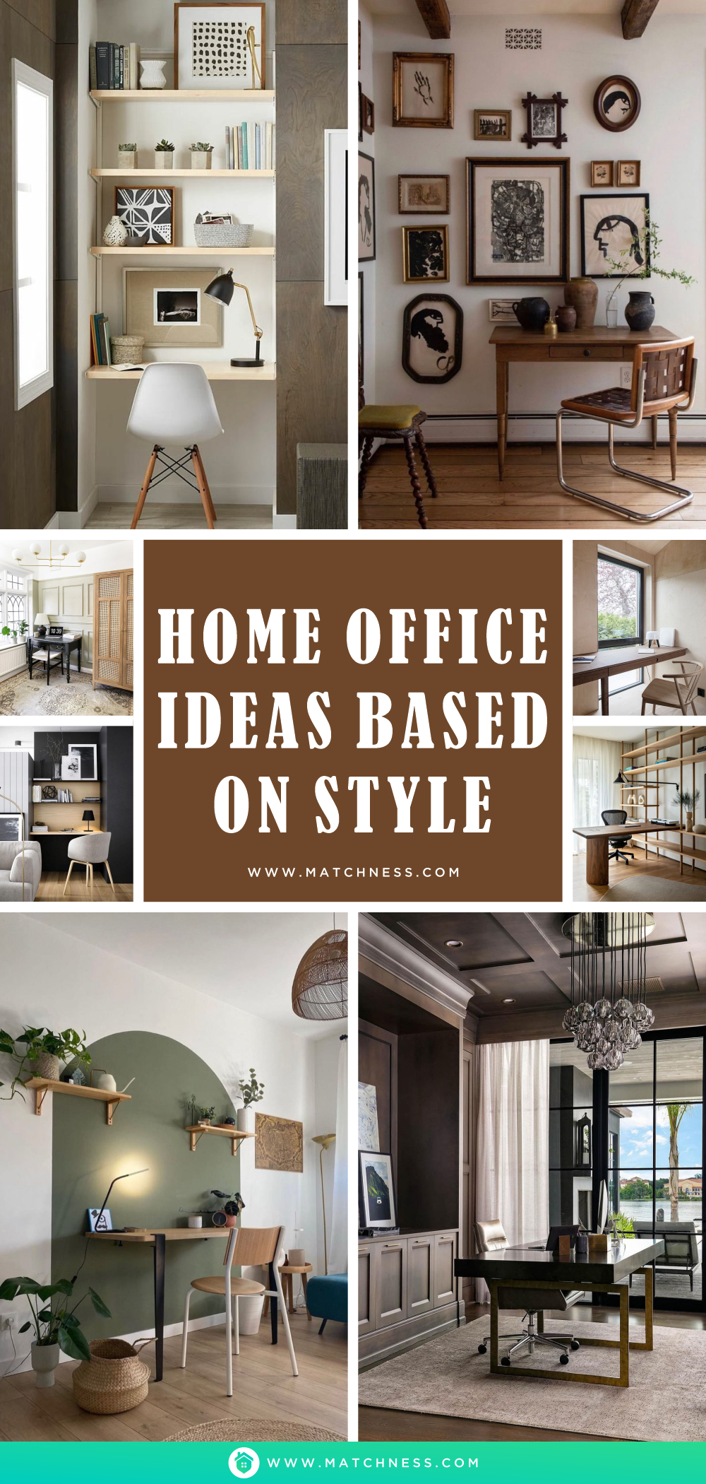 Home office ideas based on style1