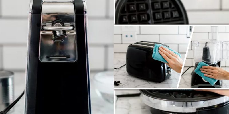 How to properly clean small kitchen appliances2
