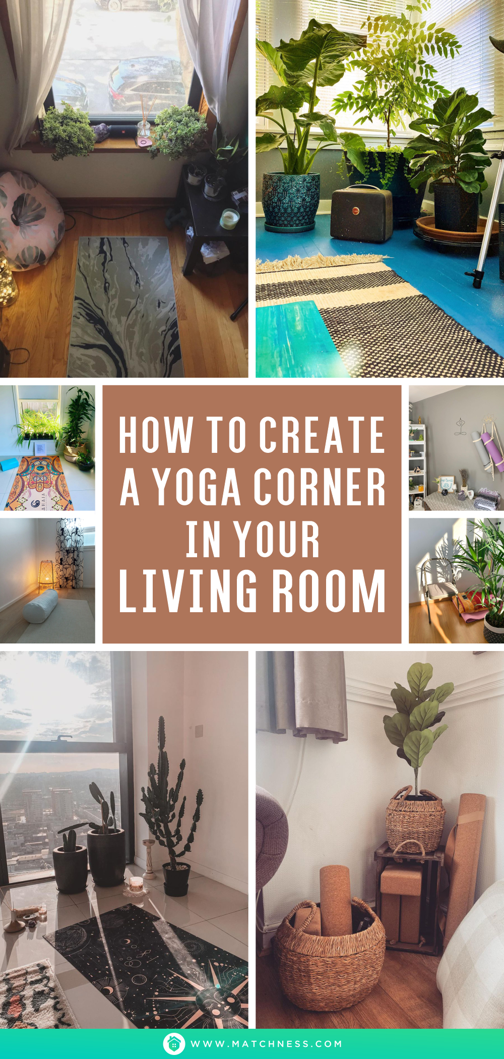 How to create a yoga corner in your living room1