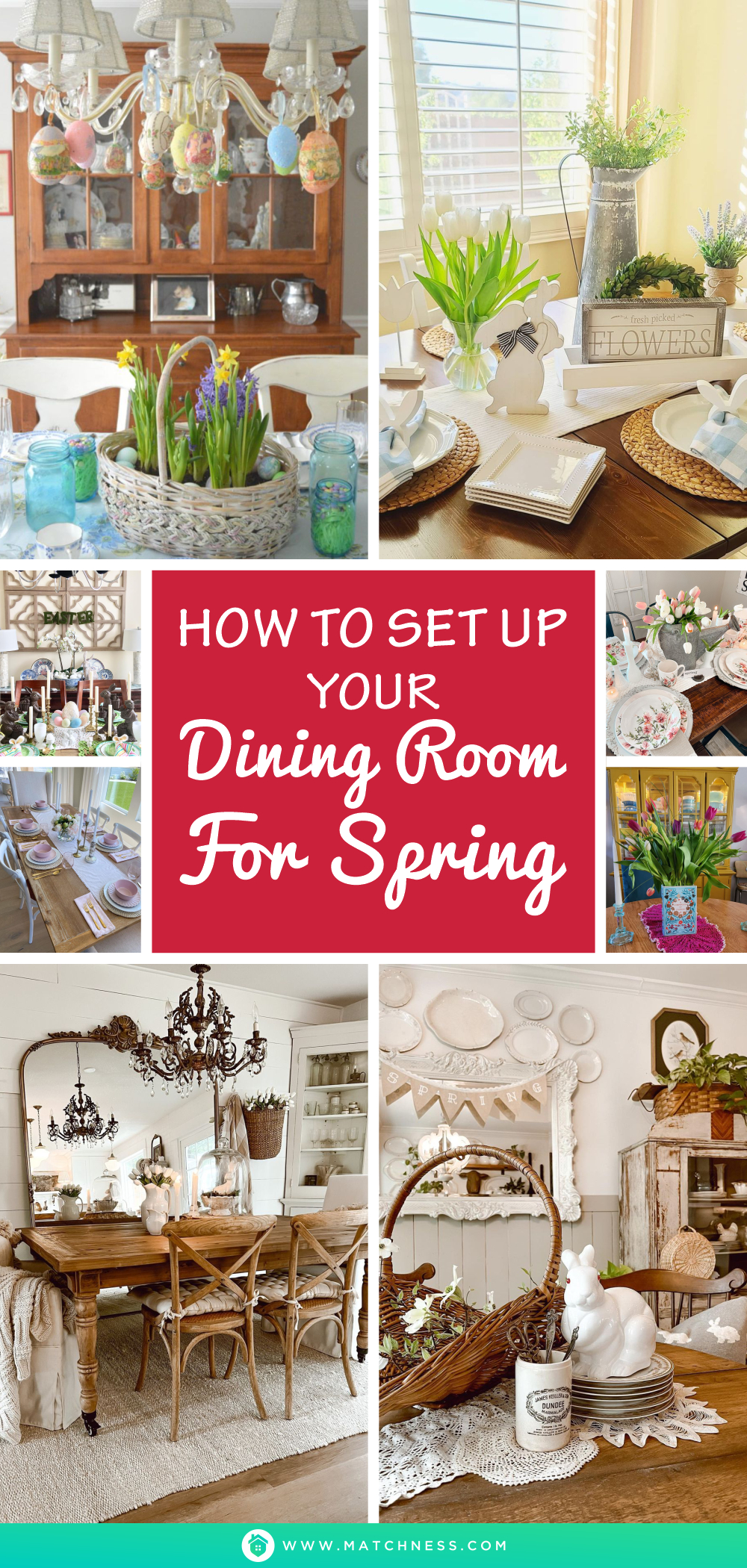 How to set up your dining room for spring1