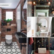 Several ideas for a powder room that wows guests2