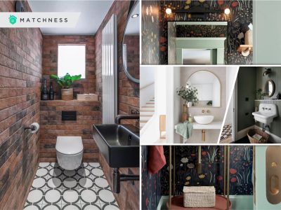 Several ideas for a powder room that wows guests2
