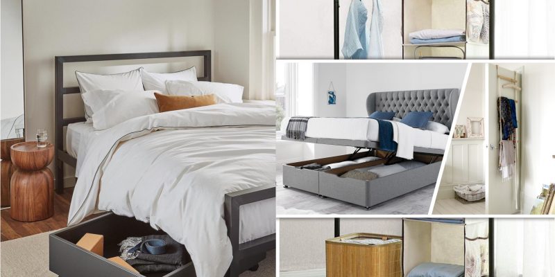 Storage hack ideas for a small bedroom2