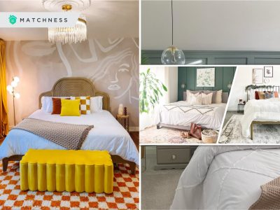 Bedroom improvement bedroom rug placement ideas2