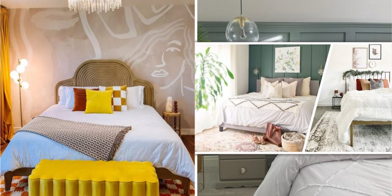 Bedroom improvement bedroom rug placement ideas2