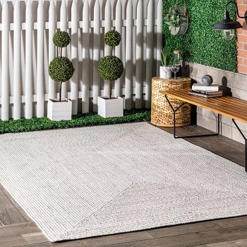 Braided outdoor-indoor area rug Home Essentials To Have For A Cooler Home This Summer