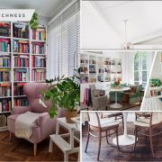 Creative ideas to make a home library in a small space2