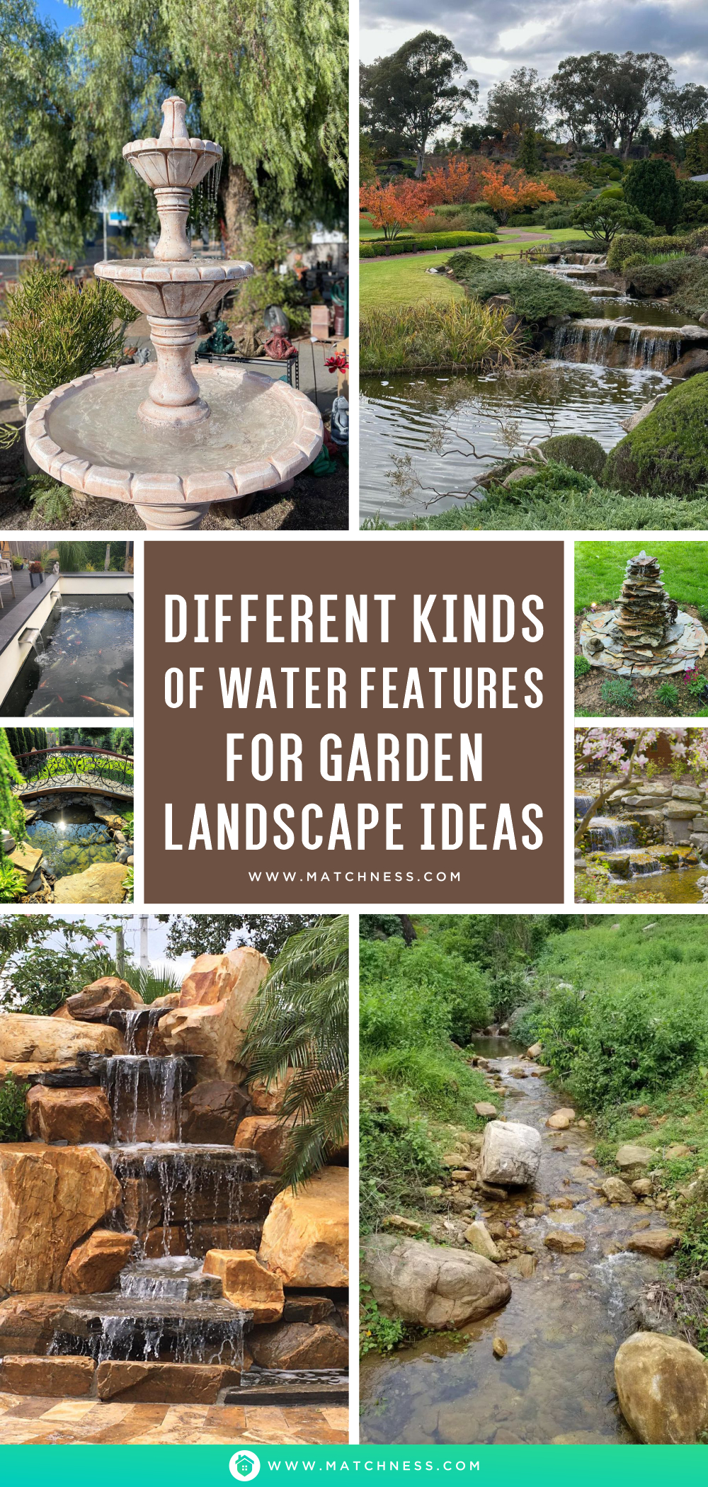 Different kinds of water features for garden landscape ideas1 (2)