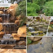 Different kinds of water features for garden landscape ideas2