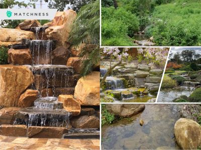 Different kinds of water features for garden landscape ideas2