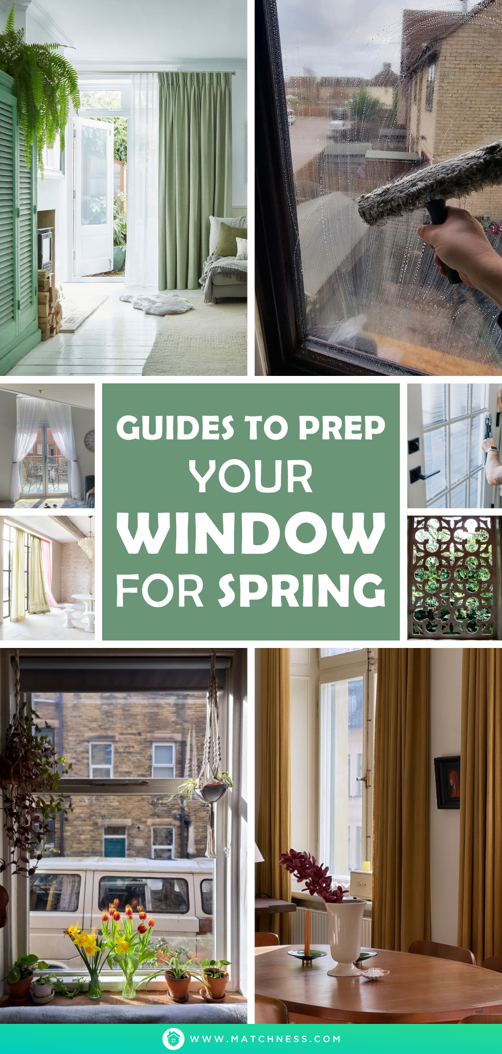 Guides to prep your window for spring1