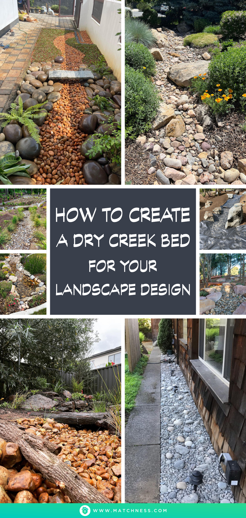 How to create a dry creek bed for your landscape design1