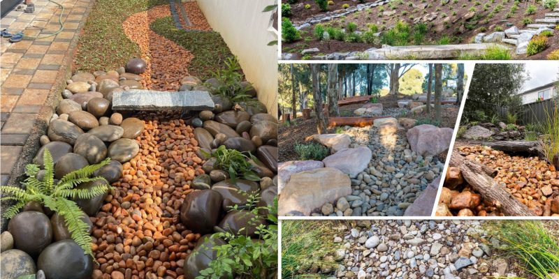How to create a dry creek bed for your landscape design2