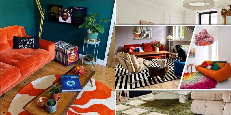 How to liven up your living room with rugs2