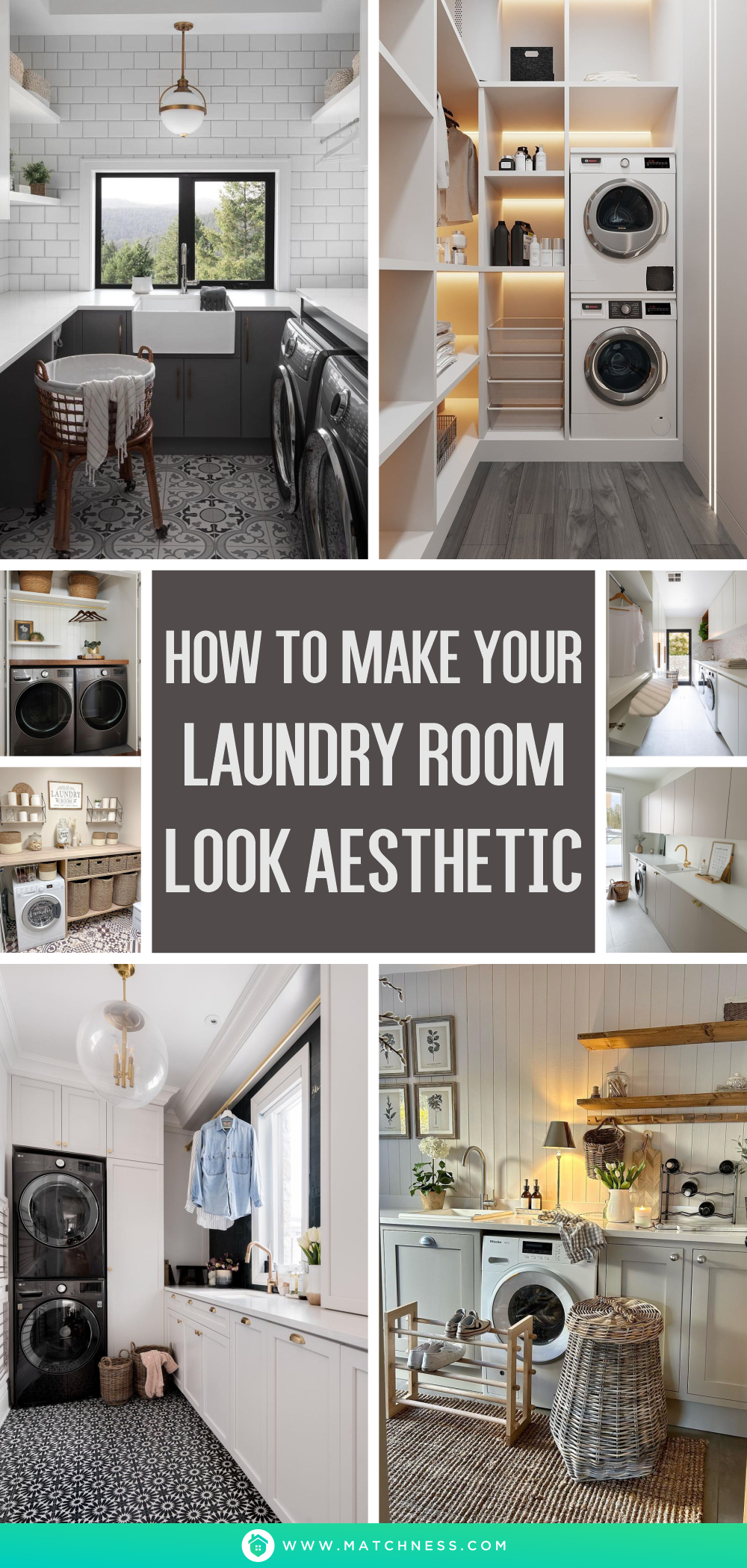 How to make your laundry room look aesthetic1