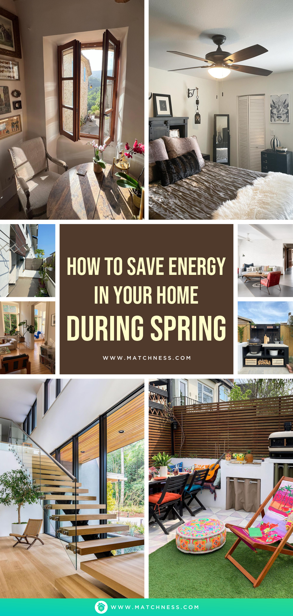 How to save energy in your home during spring1