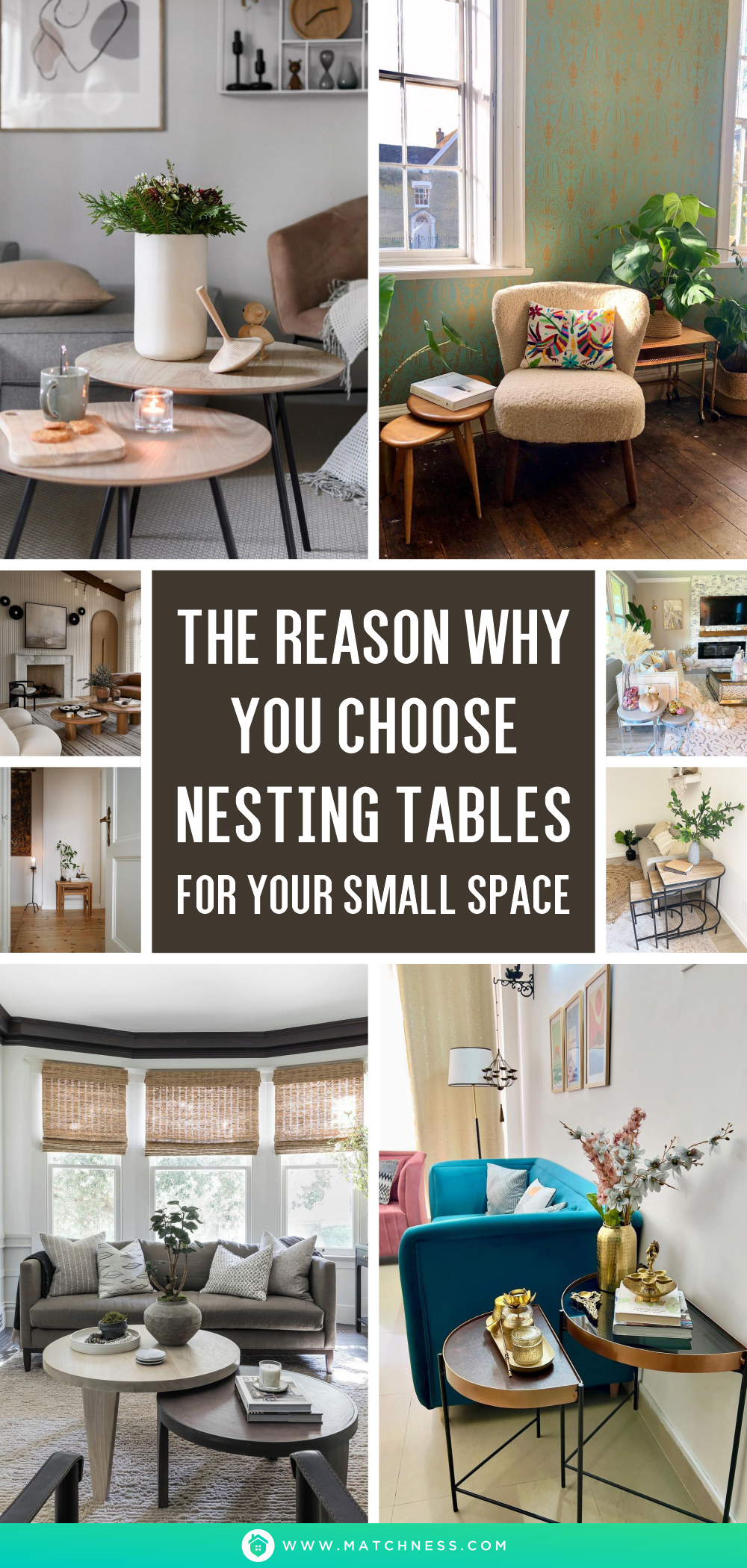 Nesting tables - the reason why you choose nesting tables for your small space1