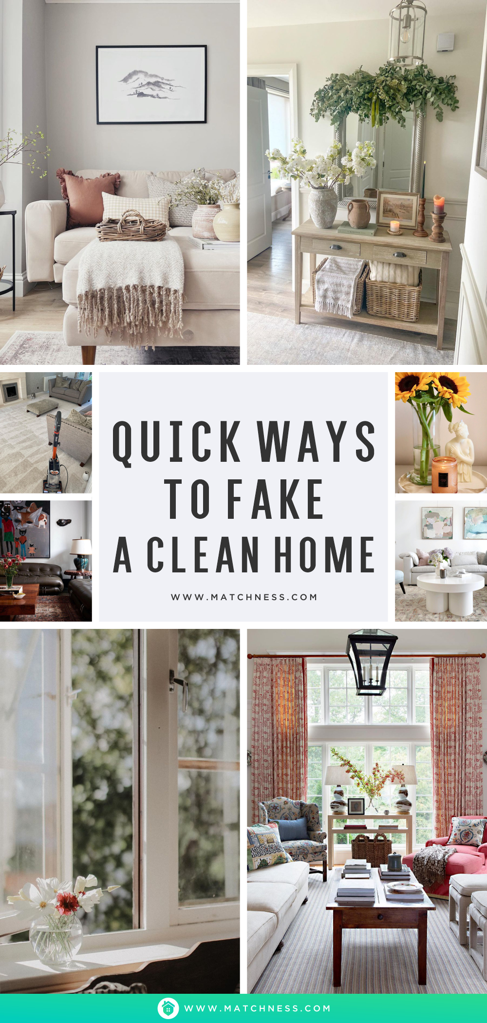 Quick ways to fake a clean home1