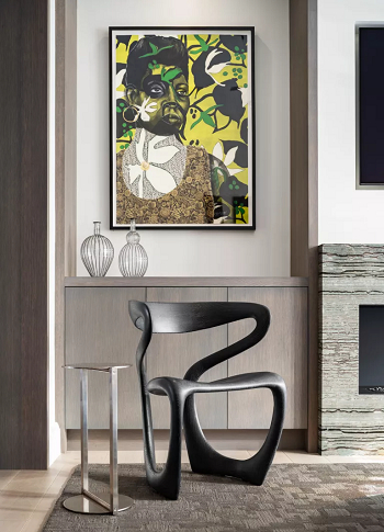 Single black accent piece Intriguing Ways To Décor Home With Black Accents For More Elevated Schemes