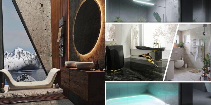 Smart and futuristic bathroom decors2