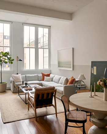 Warm beige toned greys Minimaluxe Color Schemes To Have Elegance, Warmth, And Calm In A First Look