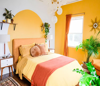 Wanted Two Color Combination Ideas For Double Impact Bedroom Wall