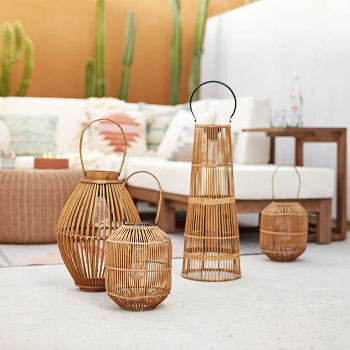 World market teardrop solar led lantern Under $50 Items To Give Your Patio A Breathtaking Summer Refresh