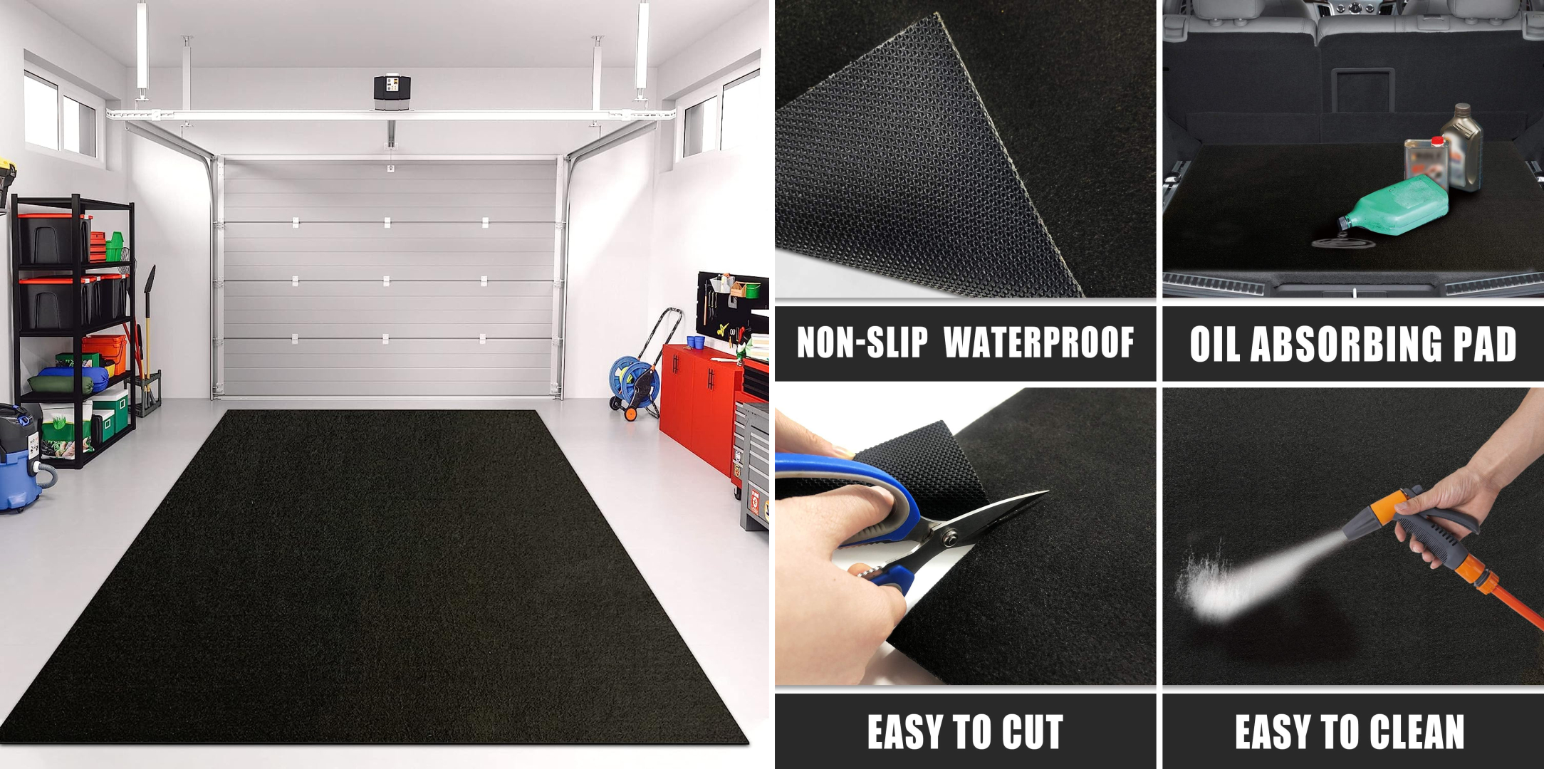 Garage floor mat