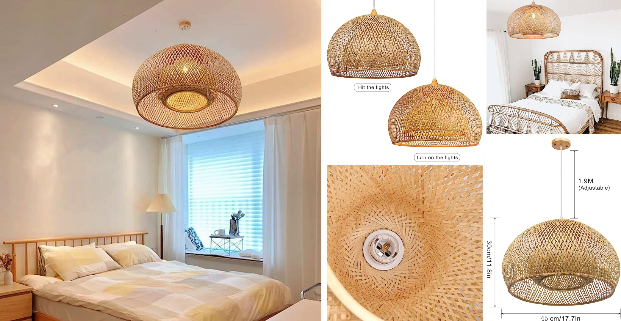 Lampshade woven