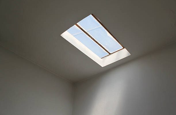 Window on ceiling