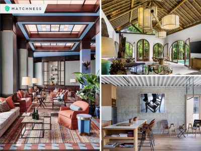 Alternative ceiling design and material references