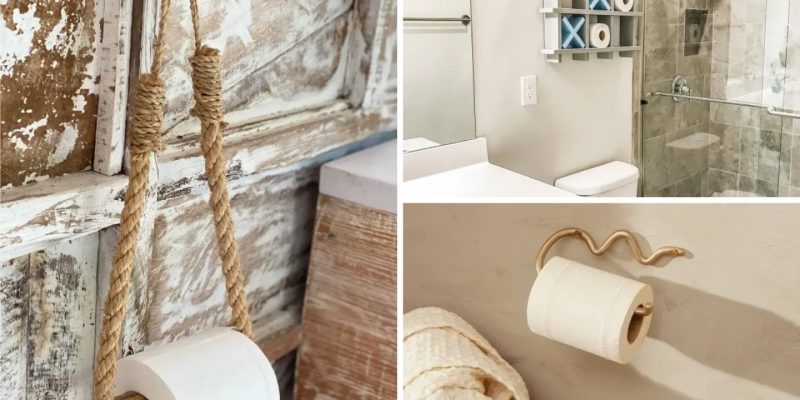 Bathroom accessories creative toilet paper holder ideas for your bathroom