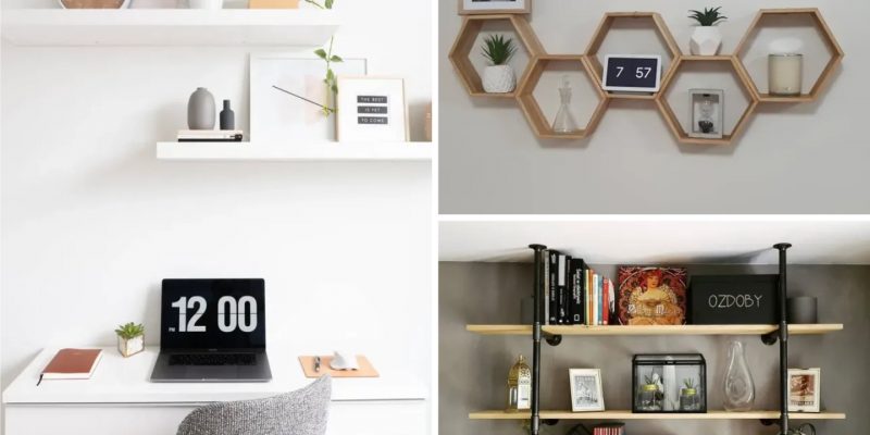 Different kinds of wall shelf ideas for your home